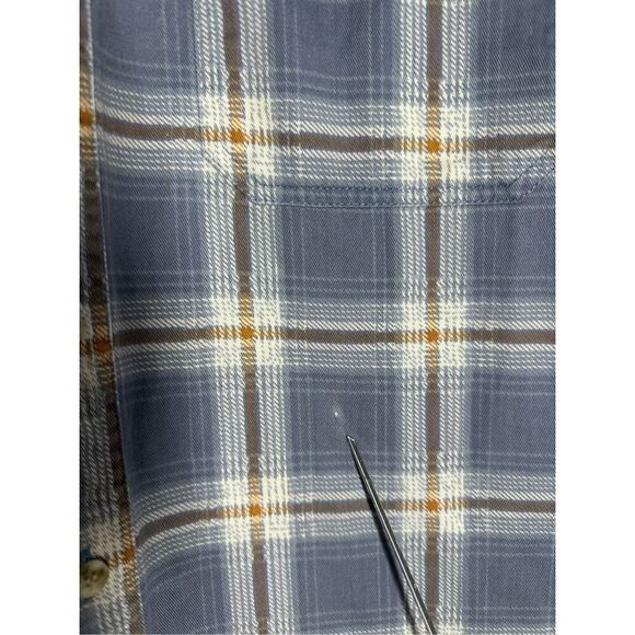Vintage Campus Button Up Plaid Flannel Shirt Men's XL Long Sleeve See Notes - Picture 3 of 12